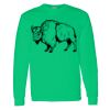 Heavy Cotton 100% Cotton Long Sleeve T Shirt Thumbnail