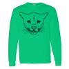 Heavy Cotton 100% Cotton Long Sleeve T Shirt Thumbnail