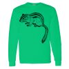 Heavy Cotton 100% Cotton Long Sleeve T Shirt Thumbnail