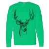 Heavy Cotton 100% Cotton Long Sleeve T Shirt Thumbnail