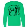 Heavy Cotton 100% Cotton Long Sleeve T Shirt Thumbnail