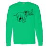 Heavy Cotton 100% Cotton Long Sleeve T Shirt Thumbnail