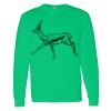 Heavy Cotton 100% Cotton Long Sleeve T Shirt Thumbnail