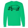 Heavy Cotton 100% Cotton Long Sleeve T Shirt Thumbnail