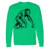 Heavy Cotton 100% Cotton Long Sleeve T Shirt Thumbnail