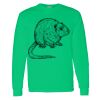 Heavy Cotton 100% Cotton Long Sleeve T Shirt Thumbnail