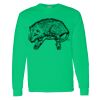 Heavy Cotton 100% Cotton Long Sleeve T Shirt Thumbnail