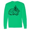 Heavy Cotton 100% Cotton Long Sleeve T Shirt Thumbnail