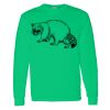 Heavy Cotton 100% Cotton Long Sleeve T Shirt Thumbnail