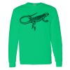 Heavy Cotton 100% Cotton Long Sleeve T Shirt Thumbnail