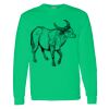 Heavy Cotton 100% Cotton Long Sleeve T Shirt Thumbnail