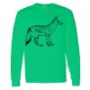 Heavy Cotton 100% Cotton Long Sleeve T Shirt Thumbnail