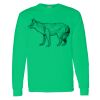 Heavy Cotton 100% Cotton Long Sleeve T Shirt Thumbnail