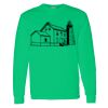 Heavy Cotton 100% Cotton Long Sleeve T Shirt Thumbnail