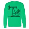 Heavy Cotton 100% Cotton Long Sleeve T Shirt Thumbnail