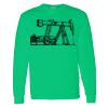 Heavy Cotton 100% Cotton Long Sleeve T Shirt Thumbnail