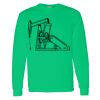 Heavy Cotton 100% Cotton Long Sleeve T Shirt Thumbnail