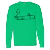 Heavy Cotton 100% Cotton Long Sleeve T Shirt Thumbnail