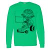 Heavy Cotton 100% Cotton Long Sleeve T Shirt Thumbnail