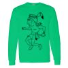 Heavy Cotton 100% Cotton Long Sleeve T Shirt Thumbnail