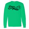 Heavy Cotton 100% Cotton Long Sleeve T Shirt Thumbnail