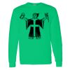 Heavy Cotton 100% Cotton Long Sleeve T Shirt Thumbnail