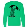 Heavy Cotton 100% Cotton Long Sleeve T Shirt Thumbnail