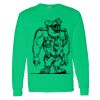 Heavy Cotton 100% Cotton Long Sleeve T Shirt Thumbnail