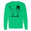 Heavy Cotton 100% Cotton Long Sleeve T Shirt Thumbnail