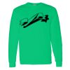 Heavy Cotton 100% Cotton Long Sleeve T Shirt Thumbnail