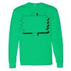 Heavy Cotton 100% Cotton Long Sleeve T Shirt Thumbnail