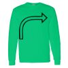 Heavy Cotton 100% Cotton Long Sleeve T Shirt Thumbnail