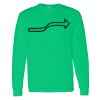 Heavy Cotton 100% Cotton Long Sleeve T Shirt Thumbnail