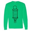 Heavy Cotton 100% Cotton Long Sleeve T Shirt Thumbnail