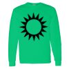 Heavy Cotton 100% Cotton Long Sleeve T Shirt Thumbnail