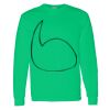 Heavy Cotton 100% Cotton Long Sleeve T Shirt Thumbnail