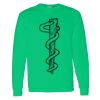 Heavy Cotton 100% Cotton Long Sleeve T Shirt Thumbnail