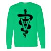 Heavy Cotton 100% Cotton Long Sleeve T Shirt Thumbnail