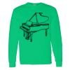 Heavy Cotton 100% Cotton Long Sleeve T Shirt Thumbnail