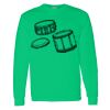 Heavy Cotton 100% Cotton Long Sleeve T Shirt Thumbnail