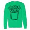 Heavy Cotton 100% Cotton Long Sleeve T Shirt Thumbnail