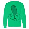 Heavy Cotton 100% Cotton Long Sleeve T Shirt Thumbnail