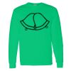 Heavy Cotton 100% Cotton Long Sleeve T Shirt Thumbnail