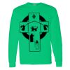 Heavy Cotton 100% Cotton Long Sleeve T Shirt Thumbnail