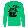 Heavy Cotton 100% Cotton Long Sleeve T Shirt Thumbnail