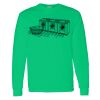 Heavy Cotton 100% Cotton Long Sleeve T Shirt Thumbnail