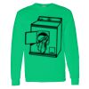 Heavy Cotton 100% Cotton Long Sleeve T Shirt Thumbnail