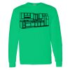 Heavy Cotton 100% Cotton Long Sleeve T Shirt Thumbnail