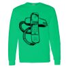 Heavy Cotton 100% Cotton Long Sleeve T Shirt Thumbnail