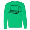 Heavy Cotton 100% Cotton Long Sleeve T Shirt Thumbnail